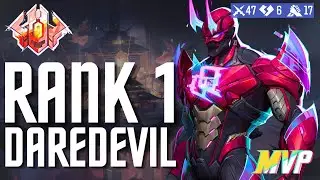 KINGHULKFU | Rank 1 Daredevil Gameplay | Season 5.5 | Marvel Rivals