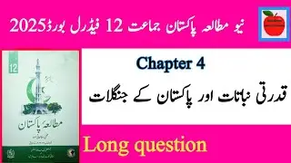 Class 12 Pakistan Studies chapter 4 | Pakistan Studies class 12 chapter 4 | bise Pak study class 12 