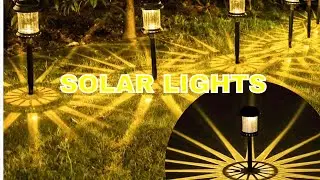Outdoor Solar Pathway Lights 6Pack Waterproof Solar Lights Review