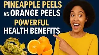 Pineapple Peel  VS  Orange Peel Health Benefits that will surprise you