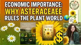 Economic Importance :  Why Asteraceae Rules the Plant World 🌎 