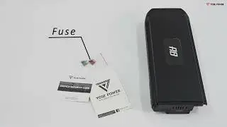 36V 10.4Ah(374Wh)/12.8Ah(473Wh) E-Bike Rear Battery for Phylion Joycube SF-03 JCEB360-11