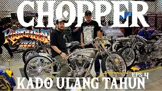 DI KADOIN CHOPPER HARLEY DAVIDSON! AT KUSTOMFEST 2024 build by KROMWORKS