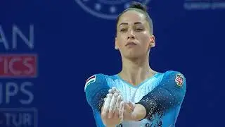 Zsofia Kovacs (HUN) Floor D-Score 2023 Antalya European Championships AA (2022-24 Code)