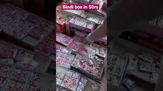 Bindi boxes in rs 50/12pc#sadardelhimarket #sadarbazar