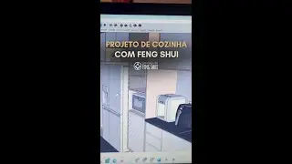 Projeto de uma cozinha com Feng Shui