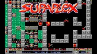 Supaplex | #110 Trouble Ahead | PC (DOS) Gameplay 4K