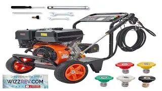 VEVOR Gas Pressure Washer 4400 PSI 4.0 GPM Gas Powered Pressure Washer