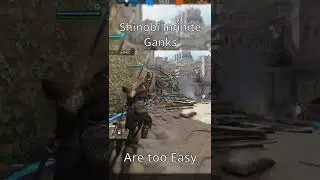 Shinobi Infinite Ganks Are TOO EASY | For Honor #shorts