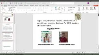 Debate (2025-12-14): African nations collaborate on a pan-African genomic database for AMR tracking?