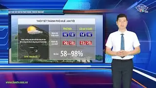 Bản tin thời tiết tối (25/01/2026)
