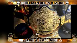 REVIEW: CUSTOMIZED HD 2D  BIG GOLD CHAMPIONSHIP BELT