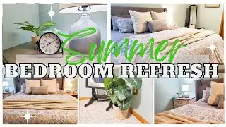 *NEW* EARLY SUMMER BEDROOM REFRESH 2022 // NEW BEDROOM DECOR IDEAS // CLEAN & DECORATE WITH ME 2022