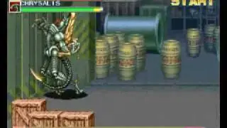 ALIEN VS PREDATOR LINN KUROSAWA Jump kick combo リン・クロサワ