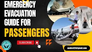 Emergency Evacuation Guide for Passengers | Flight 3023 | #aviationsafety #shortsfeed
