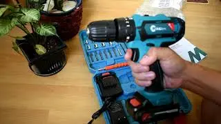 MailTank SH-190 Cordless Drill 32 V Lithium Electric Hammer Drill From LAZADA