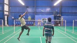 Vasanth & Thiru Vs Anand & Manoj | Badminton Match | Badminton | Smashshuttlers | Pondicherry 🔥🔥🔥