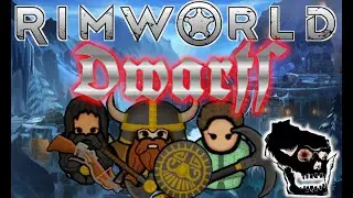 [3] RimWorld - Proper Bedrooms - Dwarfs (Dawi) - Let's Play