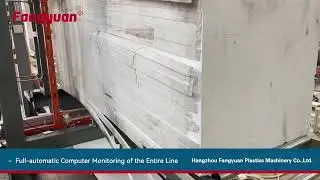 EPS continuous cutting machine with baler
