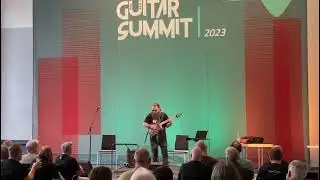 Torsten Berlinghof live @ Guitar Summit 2023, playing 