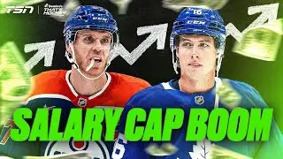 HOW RISING NHL SALARY CAP HELPS STARS DUE NEW DEALS