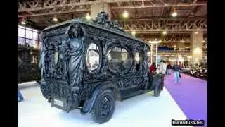 for lovers of coffins - vintage hearses - для любителей гробиков - старинные катафалки