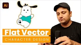 Flat Vector Character Design in Illustrator | Adobe Illustrator Course in Hindi