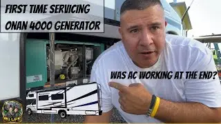 Onan 4000 Onboard Generator | Full Service Video
