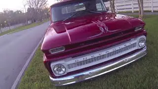 Bagged, Air Ride Chevy C10 Fleetside