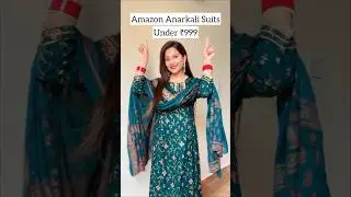 Amazon Anarkali suits under ₹999 ❤️ #ashortaday #ytshorts #shorts #amazon #amazonfinds
