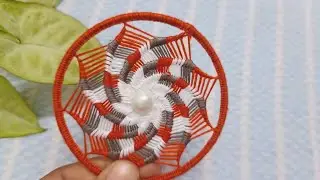 How to make a spiral dreamcatcher  || mini dreamcatcher step by step tutorial || DIY #art #love