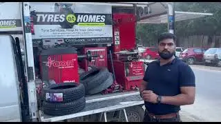 Tyre Mobile/Service Van, Noida  by  TYRESatHOMES. (Customer Feedback)