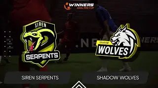 Winners Goal Pro Cup. Siren Serpents-Shadow Wolves 25.10.25. Weekend Cup