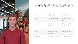 الرياضات الفردية والجماعية