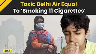 Delhi News: Delhi's Toxic Air Equals Smoking 11 Cigarettes A Day | Delhi AQI | Delhi Pollution
