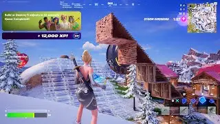 Fortnite - Build Or Destroy 5 Objects In 10 Seconds (WEEK 5 Quests Challenges)