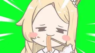 Slurp Slurp Seia (Green Screen)