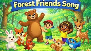 Forest Friends Song | + More Dance and Move Along | Nursery Rhymes & Kids Songs