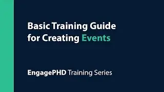 EngagePHD Basic Training for Creating Events (Meeting Room) Signage