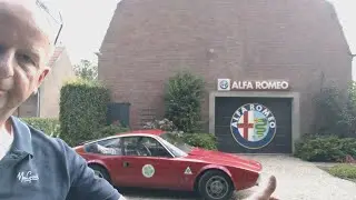 Alfa Romeo Junior Zagato trip to Le Mans Classic 2016
