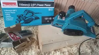 Makita 1911B Heblarka elektryczna do drewna • 110mm • Test