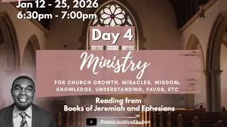 Prayer and Fasting - Day 4 - January 15, 2026
