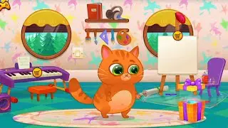 Fun Moments With a Cute Cat and Mini Games | My Virtual Pet Bubbu