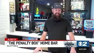 Die-hard hockey fan shows off NHL-themed man cave, talks about excitement of Utah team