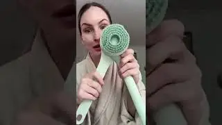 🛁✨ Deep clean, exfoliate & massage all in one!#ShowerTools