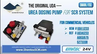 Original Emitec Urea Dosing Pump (UDA) for commercial vehicles.