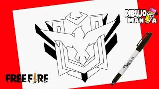 COMO DIBUJAR EL LOGO HEROICO DE FREE FIRE