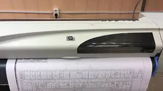 HP DesignJet 510 в работе