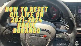 🔧 How to Reset Oil Life on 2024 Dodge Durango | Maintenance Light Reset Guide