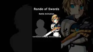 Battle Animation - Rondo of Swords (Nintendo DS) #rpg #turnbased  #nintendo #nintendods #srpg  #game